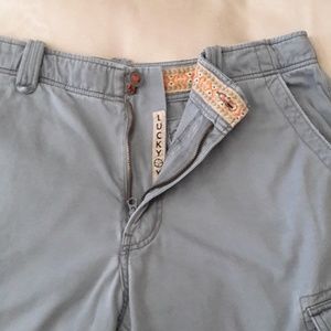 LUCKY BRAND MENS CARGO SHORTS